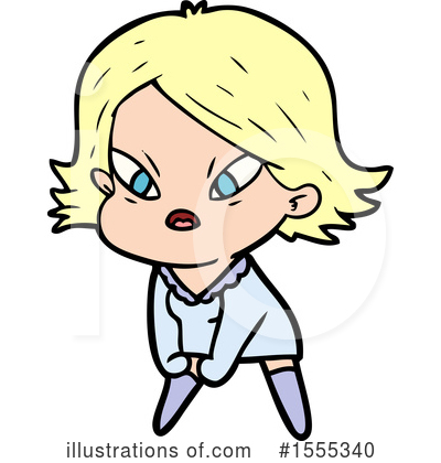 Royalty-Free (RF) Girl Clipart Illustration by lineartestpilot - Stock Sample #1555340