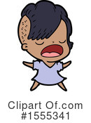 Girl Clipart #1555341 by lineartestpilot