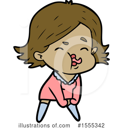 Royalty-Free (RF) Girl Clipart Illustration by lineartestpilot - Stock Sample #1555342