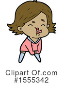 Girl Clipart #1555342 by lineartestpilot