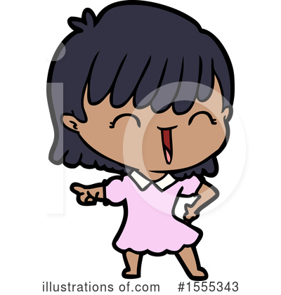 Royalty-Free (RF) Girl Clipart Illustration by lineartestpilot - Stock Sample #1555343