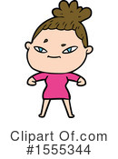 Girl Clipart #1555344 by lineartestpilot