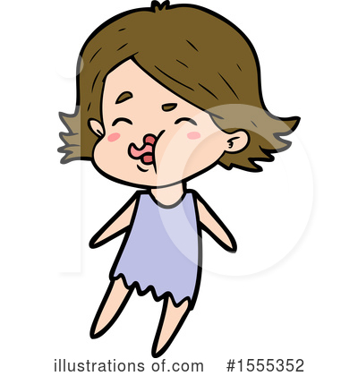 Royalty-Free (RF) Girl Clipart Illustration by lineartestpilot - Stock Sample #1555352