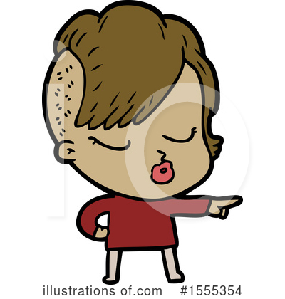 Royalty-Free (RF) Girl Clipart Illustration by lineartestpilot - Stock Sample #1555354