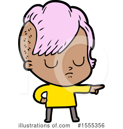 Royalty-Free (RF) Girl Clipart Illustration by lineartestpilot - Stock Sample #1555356