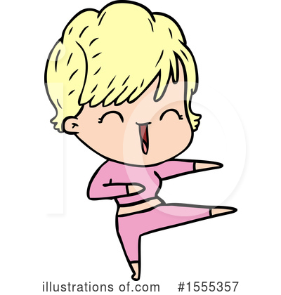 Royalty-Free (RF) Girl Clipart Illustration by lineartestpilot - Stock Sample #1555357