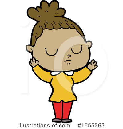 Royalty-Free (RF) Girl Clipart Illustration by lineartestpilot - Stock Sample #1555363