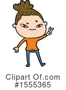 Girl Clipart #1555365 by lineartestpilot