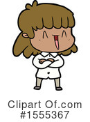 Girl Clipart #1555367 by lineartestpilot
