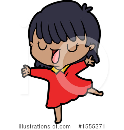 Royalty-Free (RF) Girl Clipart Illustration by lineartestpilot - Stock Sample #1555371