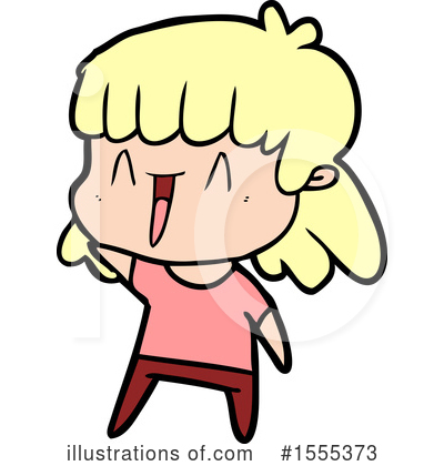 Royalty-Free (RF) Girl Clipart Illustration by lineartestpilot - Stock Sample #1555373