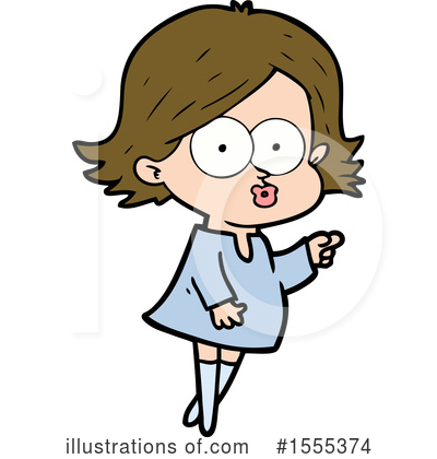 Royalty-Free (RF) Girl Clipart Illustration by lineartestpilot - Stock Sample #1555374
