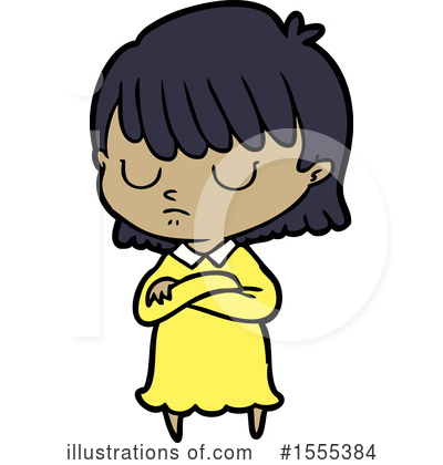 Royalty-Free (RF) Girl Clipart Illustration by lineartestpilot - Stock Sample #1555384