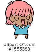 Girl Clipart #1555388 by lineartestpilot