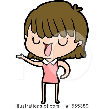 Royalty-Free (RF) Girl Clipart Illustration by lineartestpilot - Stock Sample #1555389