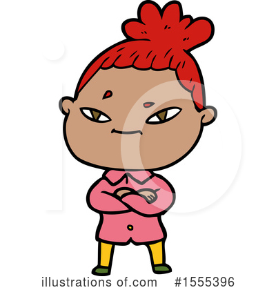 Royalty-Free (RF) Girl Clipart Illustration by lineartestpilot - Stock Sample #1555396