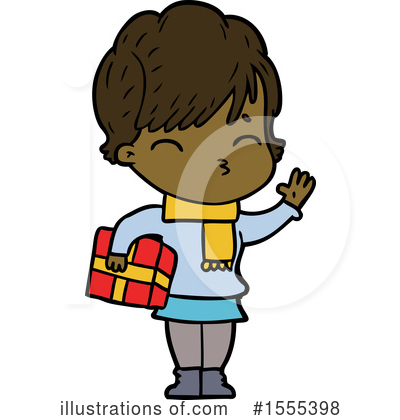 Royalty-Free (RF) Girl Clipart Illustration by lineartestpilot - Stock Sample #1555398