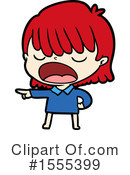 Girl Clipart #1555399 by lineartestpilot