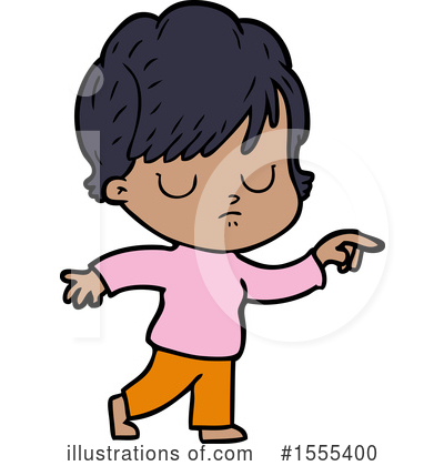 Royalty-Free (RF) Girl Clipart Illustration by lineartestpilot - Stock Sample #1555400