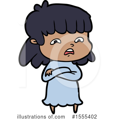 Royalty-Free (RF) Girl Clipart Illustration by lineartestpilot - Stock Sample #1555402