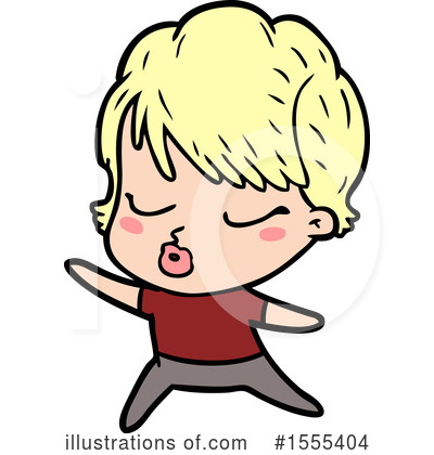 Royalty-Free (RF) Girl Clipart Illustration by lineartestpilot - Stock Sample #1555404