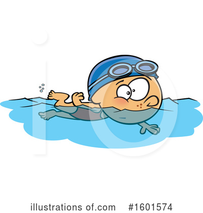 Swimmers Clipart #1601574 by toonaday