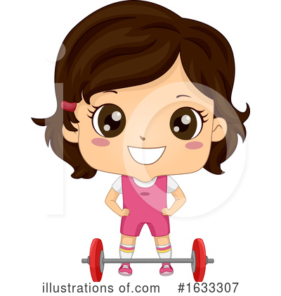 Lifting Weights Clipart #1633307 by BNP Design Studio