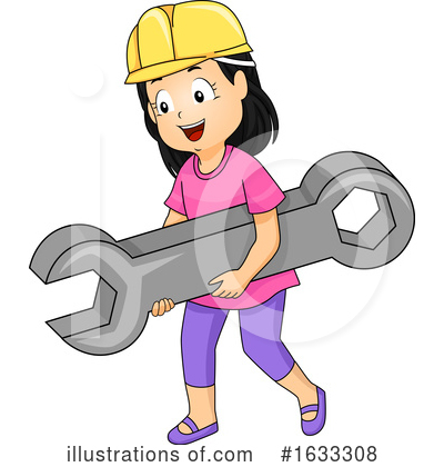 Construction Worker Clipart #1633308 by BNP Design Studio