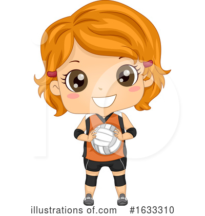 Volleyball Clipart #1633310 by BNP Design Studio