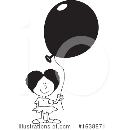 Balloon Clipart #1638871 by Johnny Sajem
