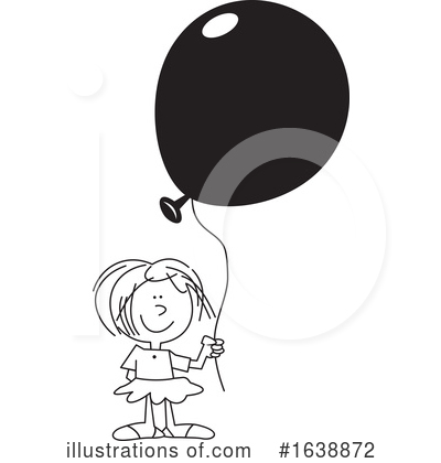 Balloons Clipart #1638872 by Johnny Sajem
