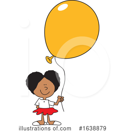 Balloon Clipart #1638879 by Johnny Sajem