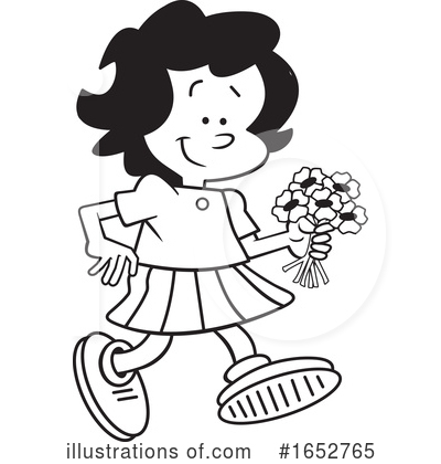 Royalty-Free (RF) Girl Clipart Illustration by Johnny Sajem - Stock Sample #1652765