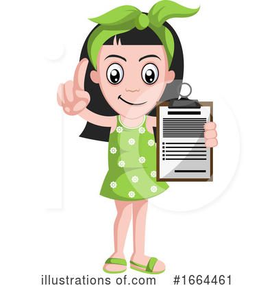 Royalty-Free (RF) Girl Clipart Illustration by Morphart Creations - Stock Sample #1664461