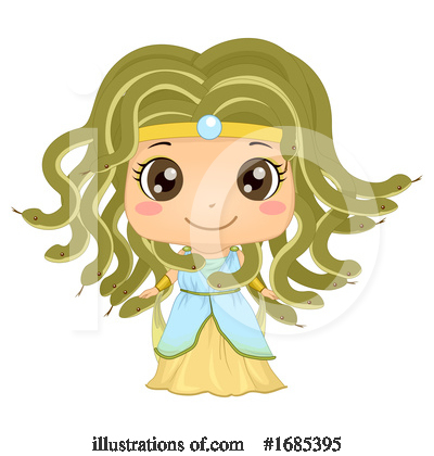 Royalty-Free (RF) Girl Clipart Illustration by BNP Design Studio - Stock Sample #1685395
