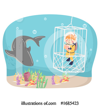 Shark Clipart #1685423 by BNP Design Studio
