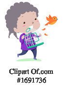 Girl Clipart #1691736 by BNP Design Studio