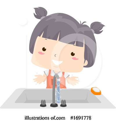 Royalty-Free (RF) Girl Clipart Illustration by BNP Design Studio - Stock Sample #1691778