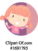 Girl Clipart #1691795 by BNP Design Studio