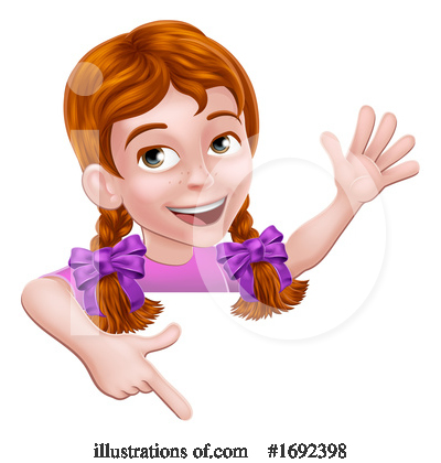 Royalty-Free (RF) Girl Clipart Illustration by AtStockIllustration - Stock Sample #1692398