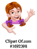 Girl Clipart #1692398 by AtStockIllustration