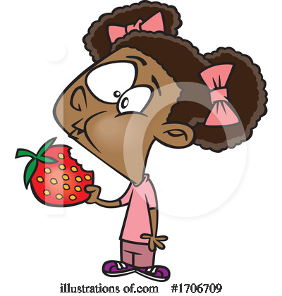 Strawberry Clipart #1706709 by toonaday