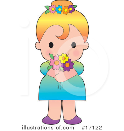 Girl Clipart #17122 by Maria Bell