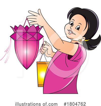 Royalty-Free (RF) Girl Clipart Illustration by Lal Perera - Stock Sample #1804762