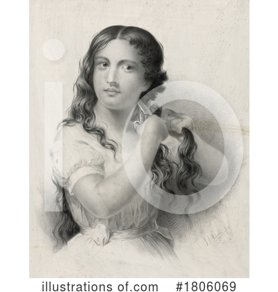 Royalty-Free (RF) Girl Clipart Illustration by JVPD - Stock Sample #1806069