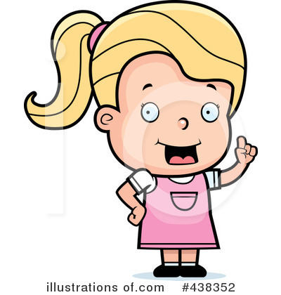 Royalty-Free (RF) Girl Clipart Illustration by Cory Thoman - Stock Sample #438352