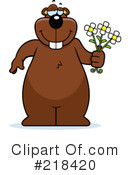 Giving Flowers Clipart #218420 by Cory Thoman