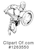Gladiator Clipart #1263550 by AtStockIllustration