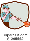 Glass Blower Clipart #1295552 by patrimonio
