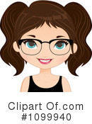 Glasses Clipart #1099940 by Melisende Vector